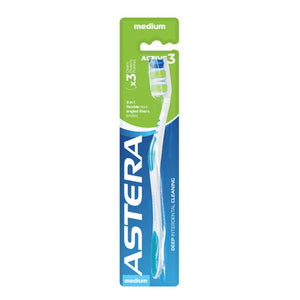 Astera toothbrush active 3 medium bristles