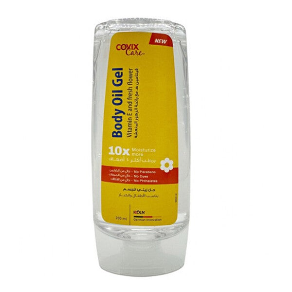 Covix Care Body Oil Gel 200ml Vitamin E And Refreshing Floral