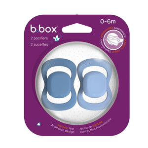 Pacifier  twin pack   ocean + sky