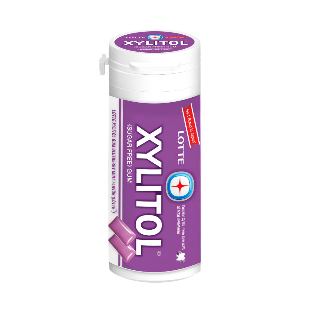 Lotte Xylitol Chew Gum 29g Sugar Free With Berry And Mint