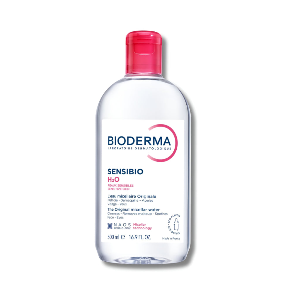 Bioderma Micellar Water Makeup Remover 500ml Sensibio H2O For Sensitive Skin v3