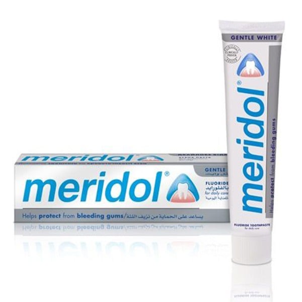 Meridol toothpaste 75ml gum health gentle white v2