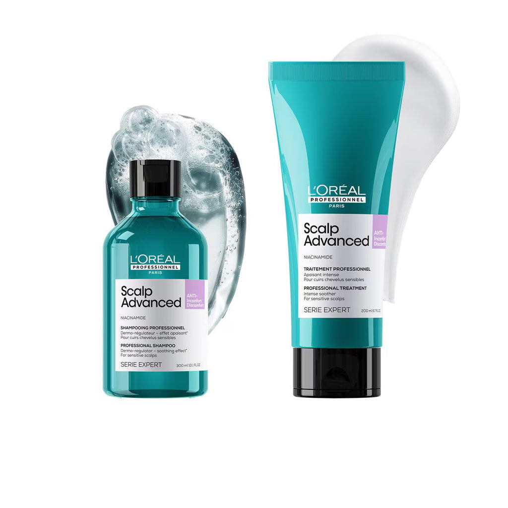 L'Oréal Professionnel لوريال بروفيشنال سكالب أدفانسد شامبو لتهدئة فروة الرأس الحساسة والمعرضة للحكة 300مل