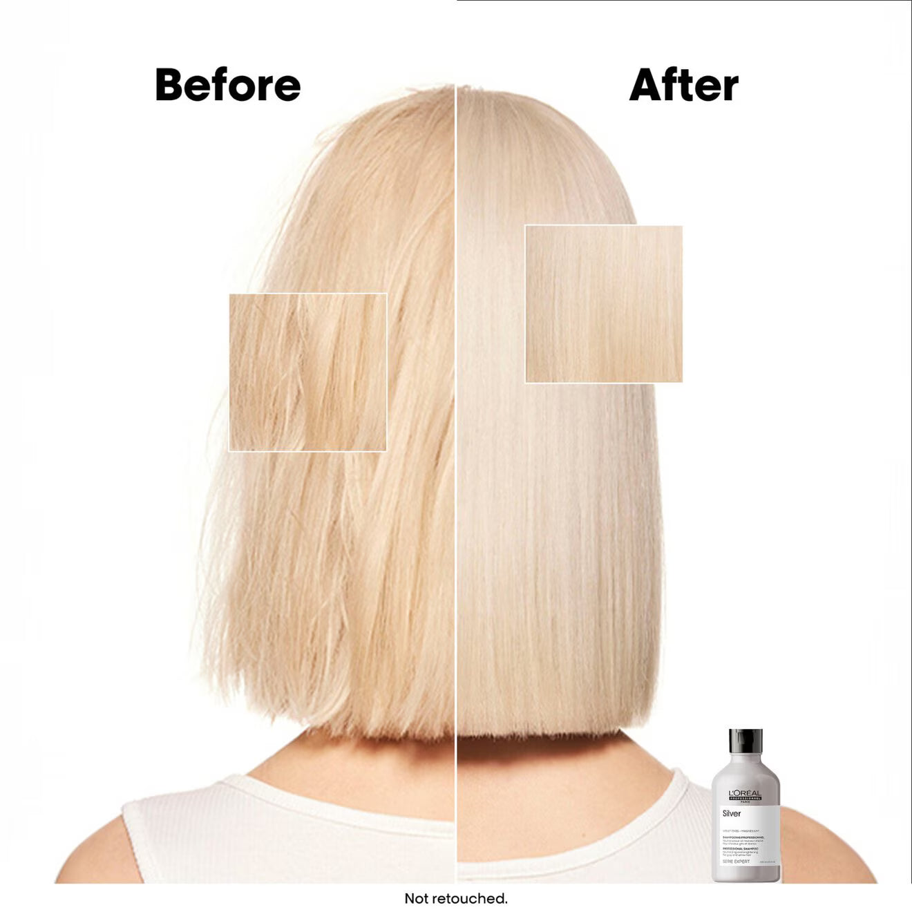 L'Oréal Professionnel Silver Shampoo Violet Dyes + Magnesium 300ml