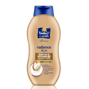 Parachute body lotion 400ml skin pure radiance cocoa & vitamin b5