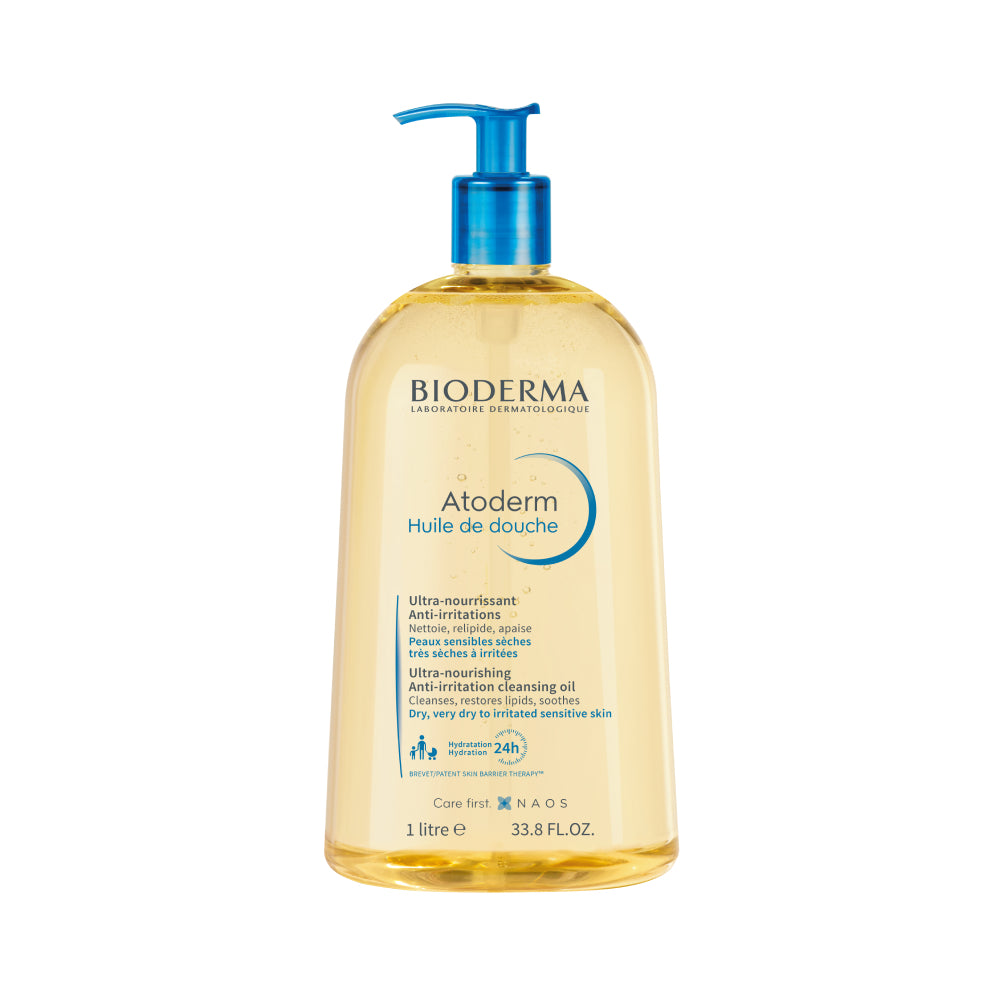 Bioderma Shower Oil 1L Atoderm For Very Dry Skin For Face And Body