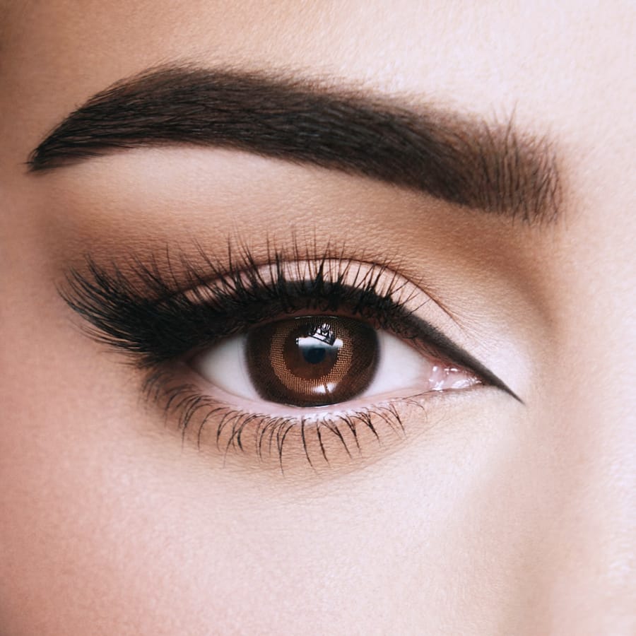 Amara Colored Lens Choco Monthly