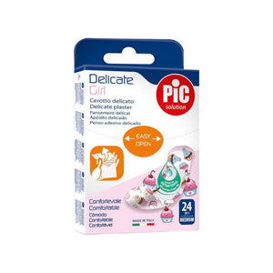 Delicate   Girl   Plaster  -  Anti-Bacterial   1.9 x 7.2 cm   24 pcs