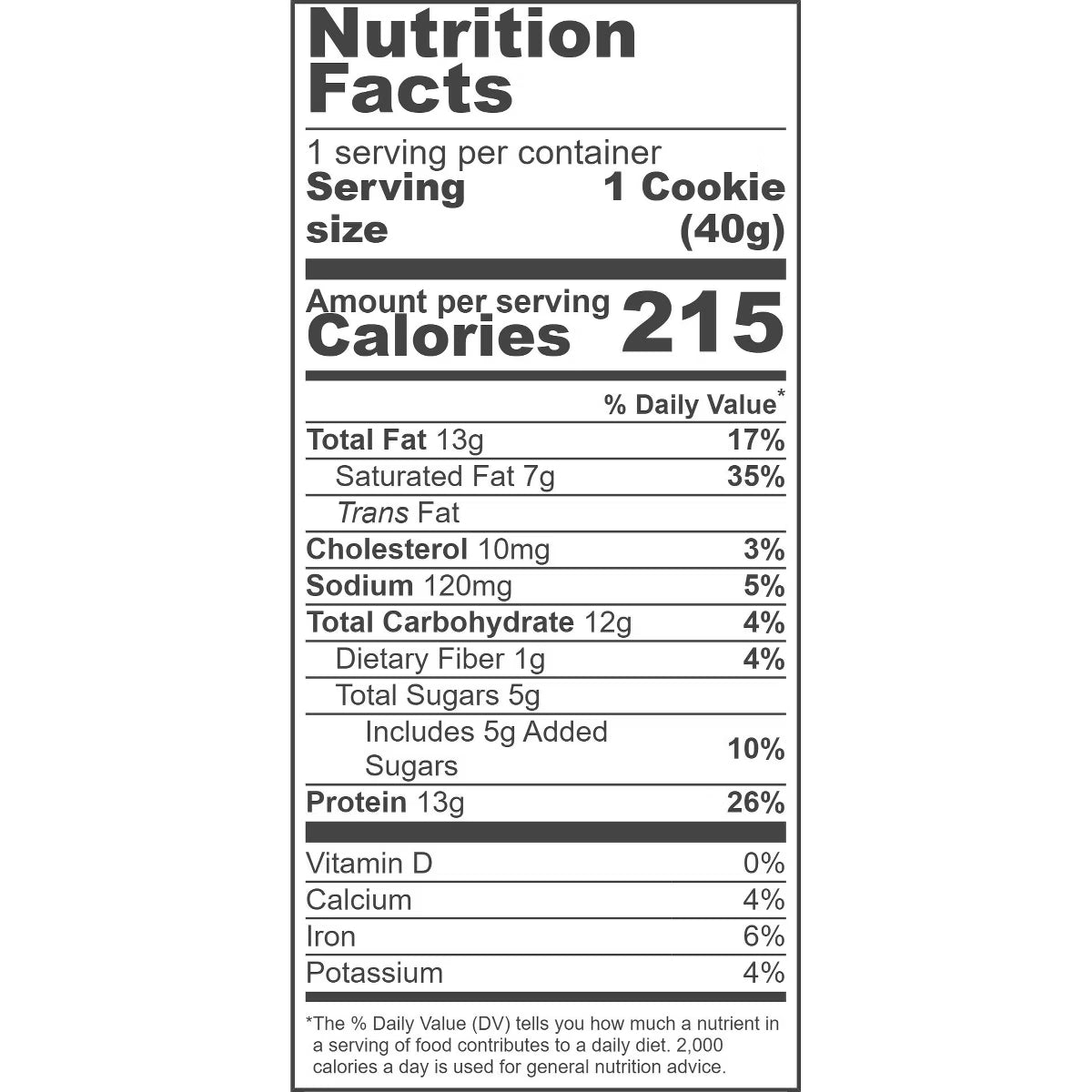 Power Crunch Peanut Butter Fudge Protein Energy Bar - 40g