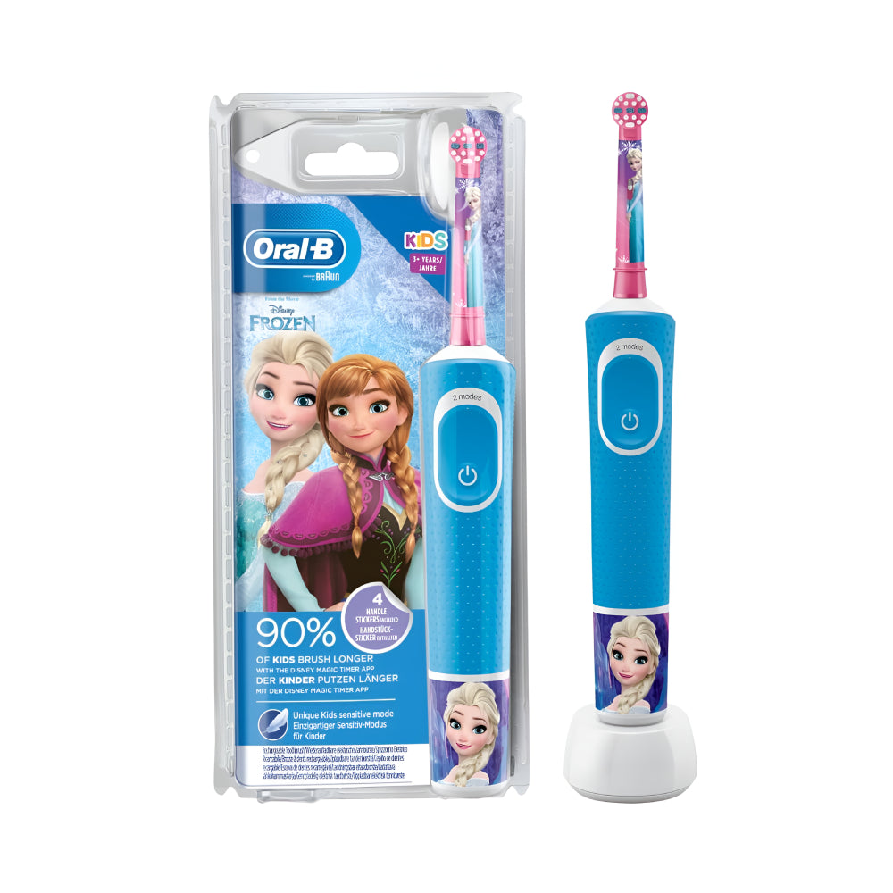 Oral b powered toothbrush for kids kid frozen