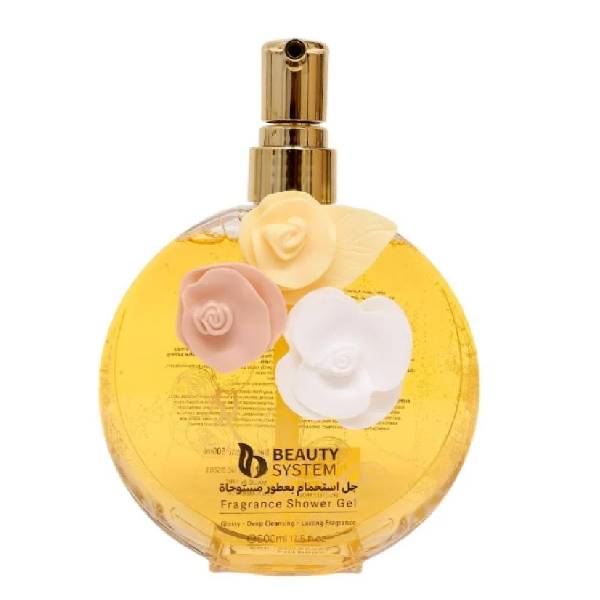 Beauty System Shower Gel 500ml With Inspired Fragrances Gold