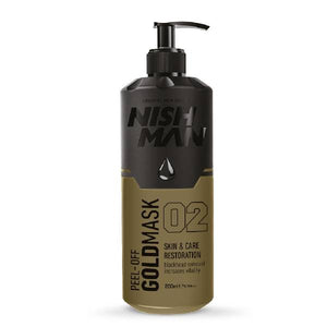 Nishman peel off mask 200ml 02 golden