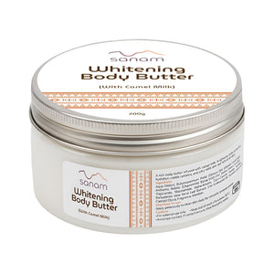 Sanam Body Butter 200ml For Skin Brightening With Camel Milk Extract