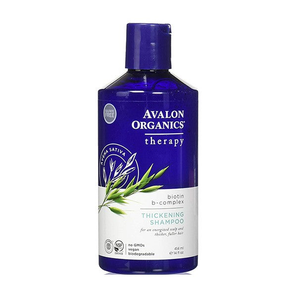 Avalon organics hair shampoo 414ml biotin b complex