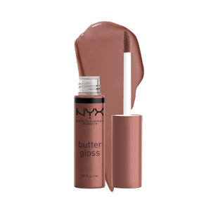 NYX Lip Gloss Butter Gloss Brown Sugar Non-Sticky
