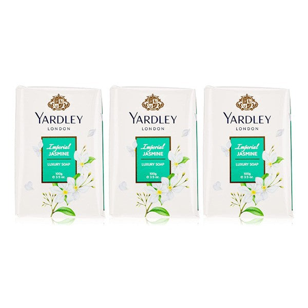 Yardly Bar Soap Imperial Jasmine 3 x 100 mg