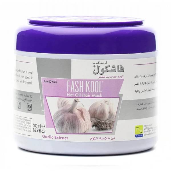 Fash kool Hair Hot Oil 500ml With Garlic Extract v2