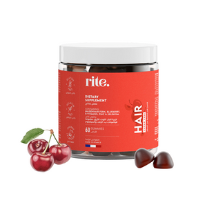 Rite Hair Vegan Gummies - 60 Gummies