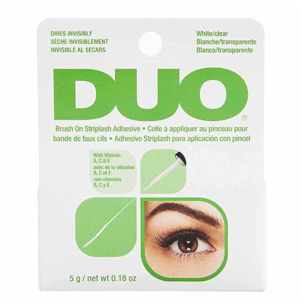 Duo eyelash glue 5g white color