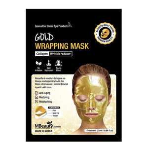 MBeauty Face Mask Gold Flake Scrub