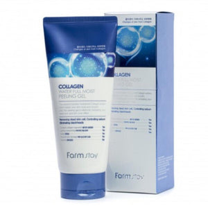 Farm stay face gel 180ml collagen scrub v2