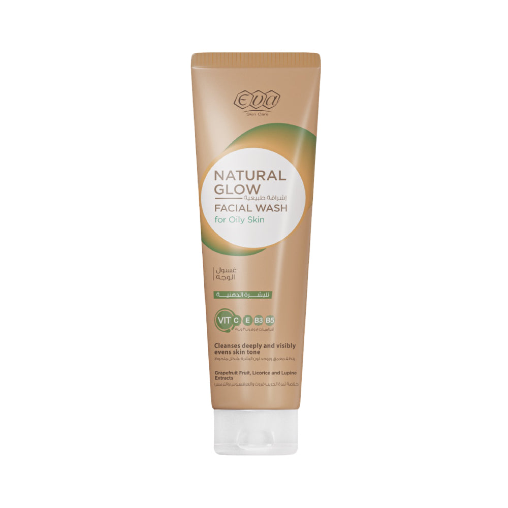 Eva Face Wash 140ml Natural Glow For Oily Skin