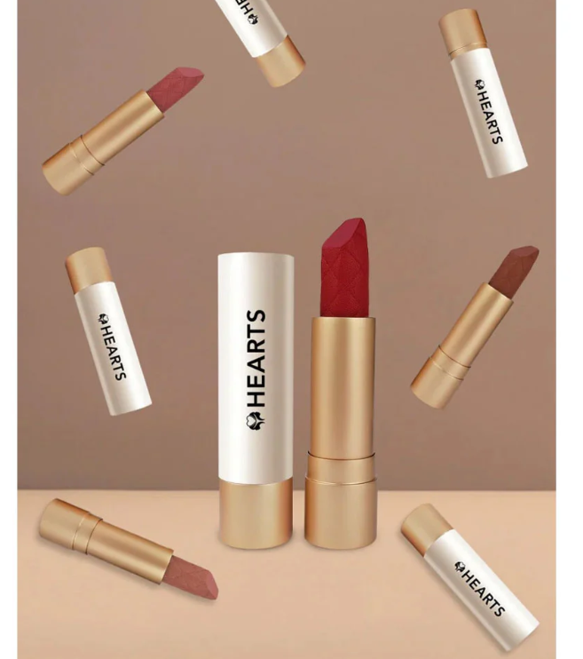Hearts Lipstick Creamy Natural Look 06