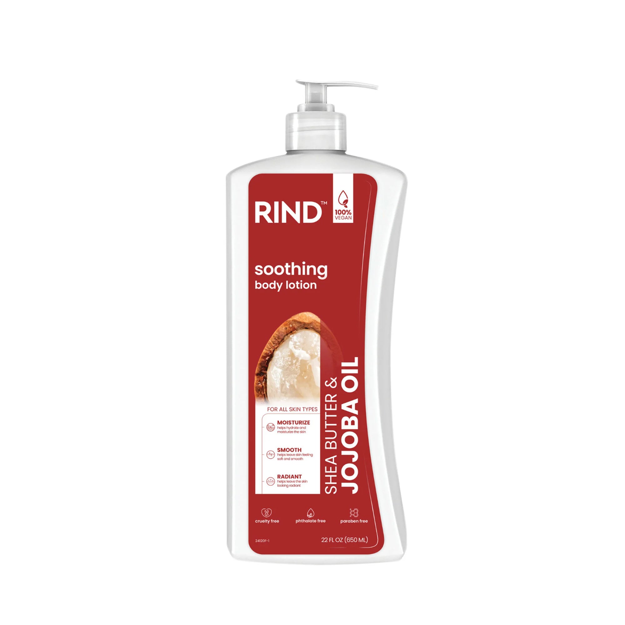 RIND Body Lotion – Hydrating Daily Moisturizer for All Skin Types, 650 ml
