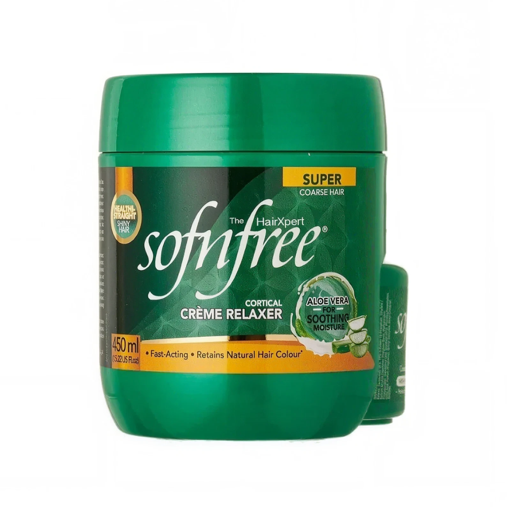 Sofnfree Hair Straightening Cream 450ml Professional Straightening And Smoothing For Coarse Hair
