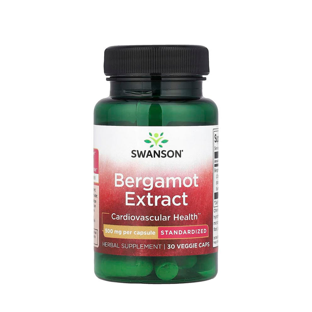 Swanson Bergamot Extract 500 mg - 30 Veg Caps