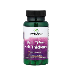 Swanson Full Effect Hair Thickener featuring Keranat - 60 Caps