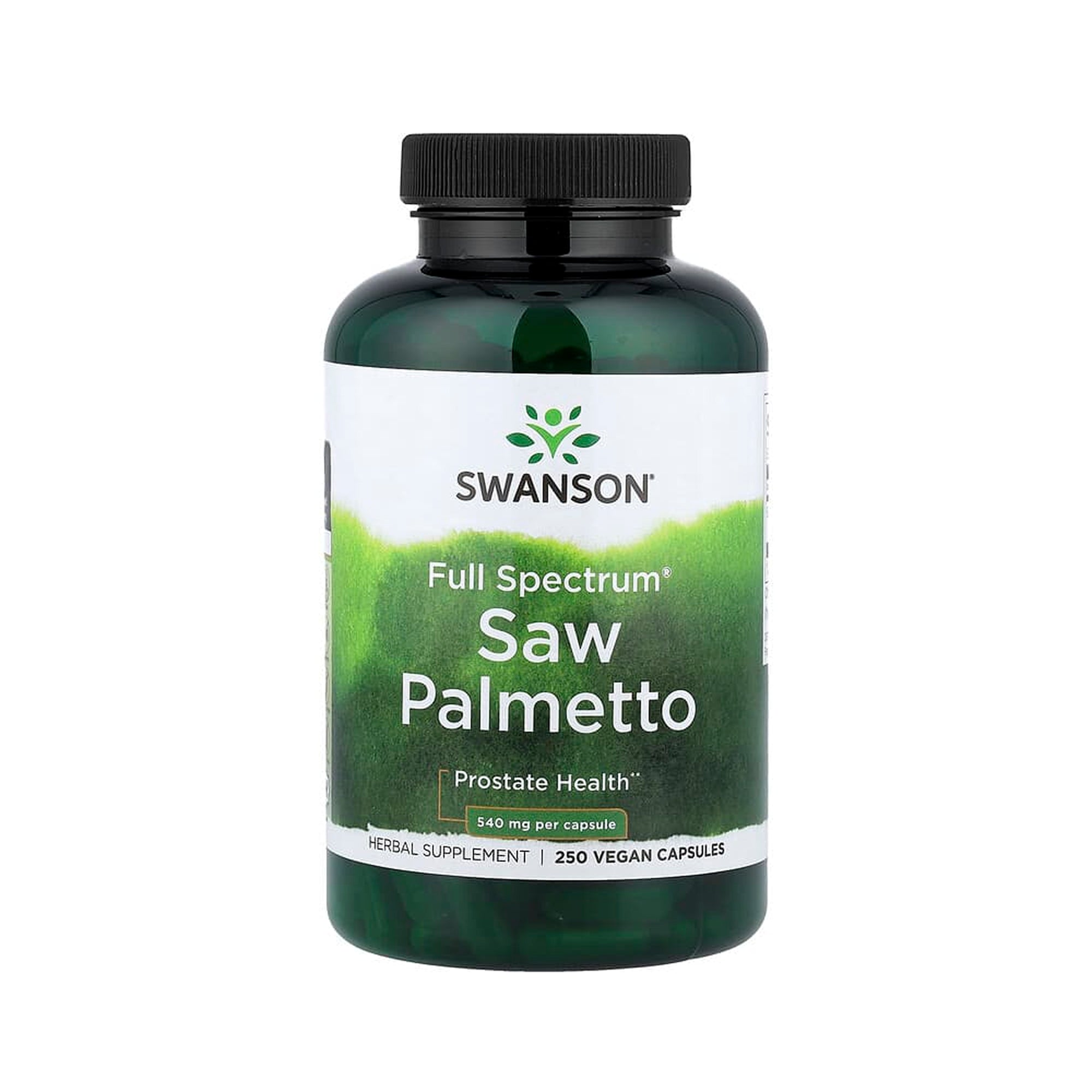 Swanson Full Spectrum Saw Palmetto 540 mg - 250 Vegan Caps