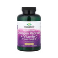 Swanson Hydrolyzed Collagen Peptides + Vitamin C Types I & III 1,000 mg - 250 Tabs
