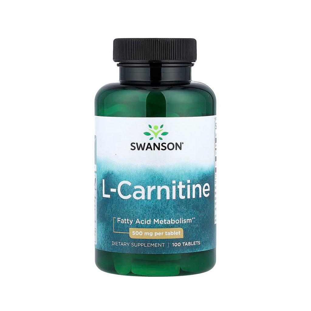 Swanson L-Carnitine 500 mg - 100 Vegan Tabs