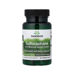 Swanson Sulforaphane from Broccoli Sprout Extract 400 mcg - 60 Vegan Caps