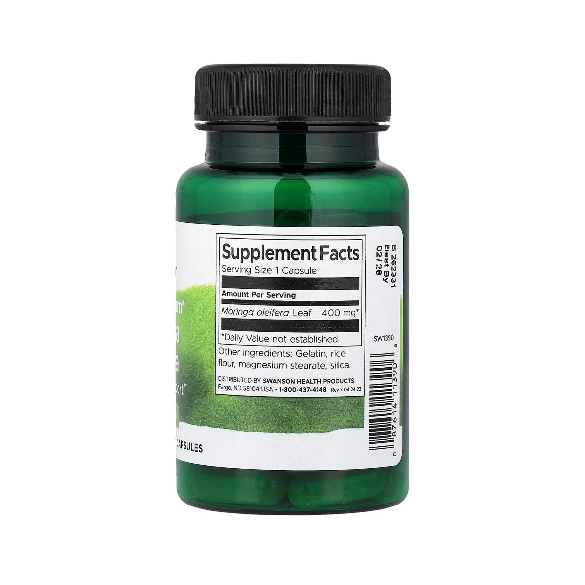 Swanson Full Spectrum Moringa Oleifera 400 mg - 60 Caps
