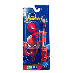 Marvel Kids Toothbrush Fab Lab Spiderman With 3D Figure
