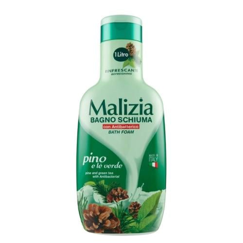 Malizia Foaming Bath 1000ml Pine & Green Tea v2