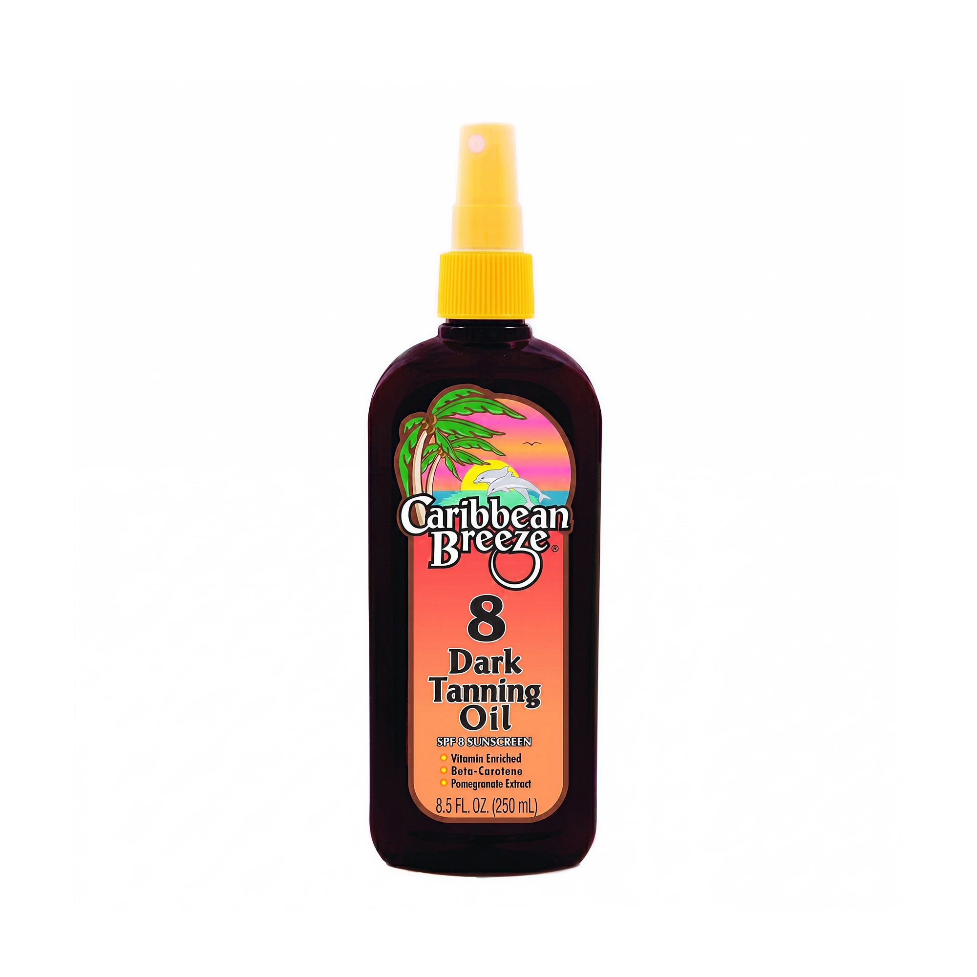Caribbean Breeze Tanning Oil with SPF Protection – Tropical Bronzing & Sun Care Oil