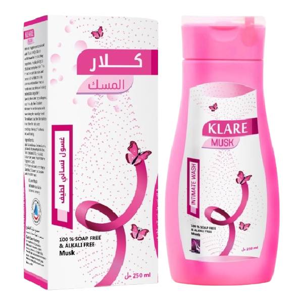 Klare Feminine Wash 250ml With Musk