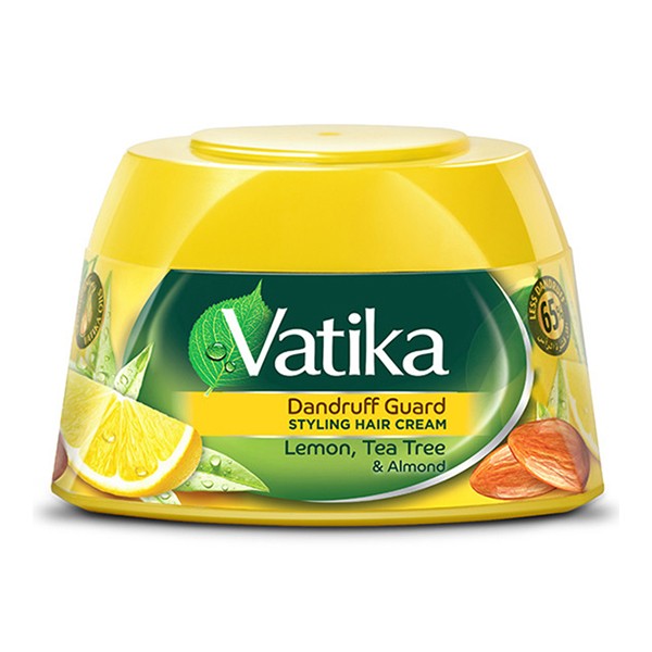 Vatika hair cream 210ml anti dandruff with lemon tea tree and almond
