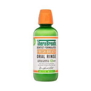 Therabreath oral rinse  mild mint 473 ml