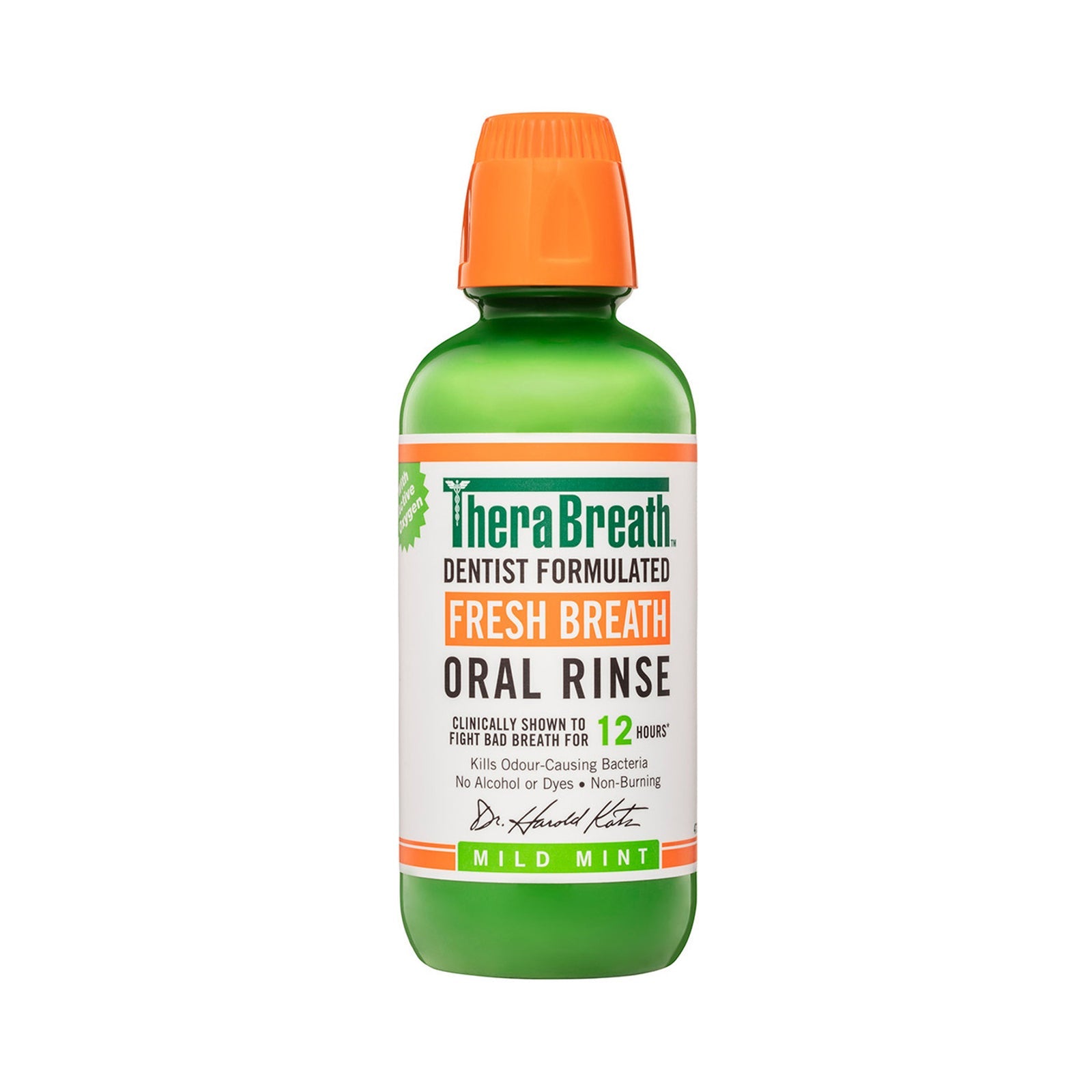 Therabreath oral rinse  mild mint 473 ml