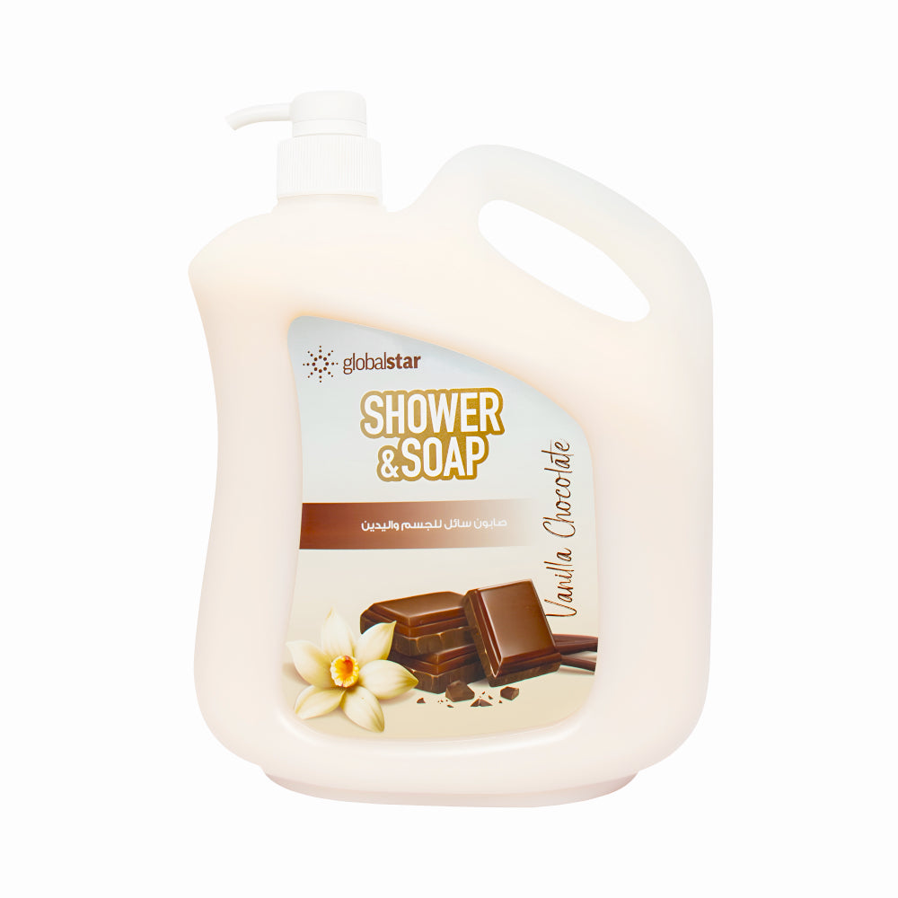 Global Star Body And Hand Wash 4L With Chocolate And Vanilla