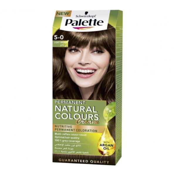 Palette hair color naturals 5.0 light brown