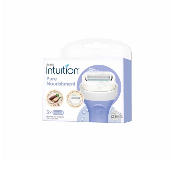 Schick refill razor 4 refills 3 pieces