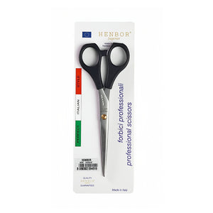 Henbor Hair Scissors Hinbor Academy Line Plastic Handle Finger Rest Size 6