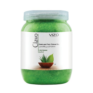 Vizo Hand and Foot Scrub 1000ml Clavo Radiance And Freshness With Aloe Vera