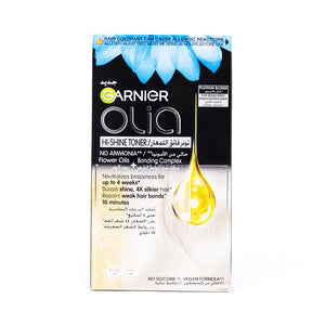 Garnier Ammonia-Free Hair Color Olia Ultra Shine Toner Platinum Blonde