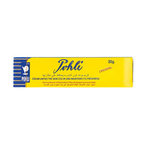 Pohli cream 20g evens skin tone and helps enhance radiance
